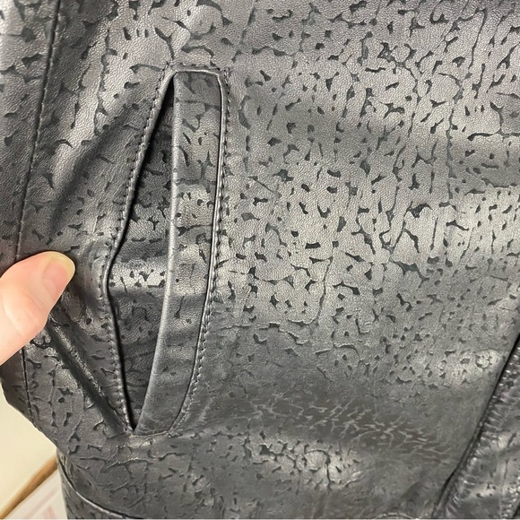 Vintage Gino Di Giorgio by Cominy Leather Bomber Jacket Men's Size Large 80s 90s - Picture 14 of 16